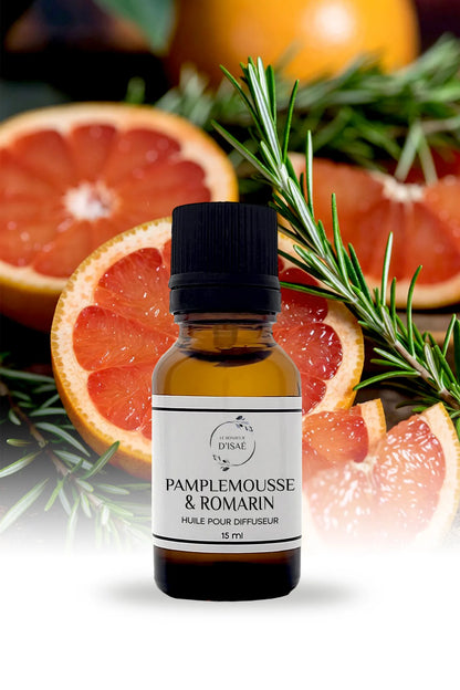 Huile pour diffuseur - Pamplemousse & Romarin