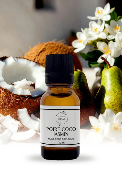 Huile pour diffuseur - Poire Coco Jasmin
